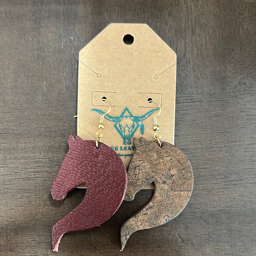 Leather Earrings
