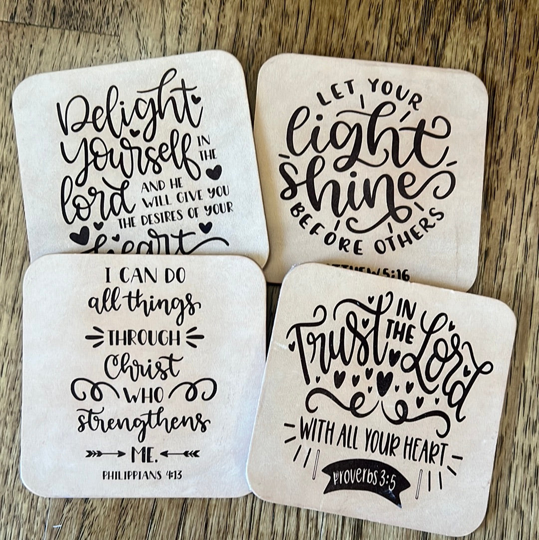 Leather Coasters