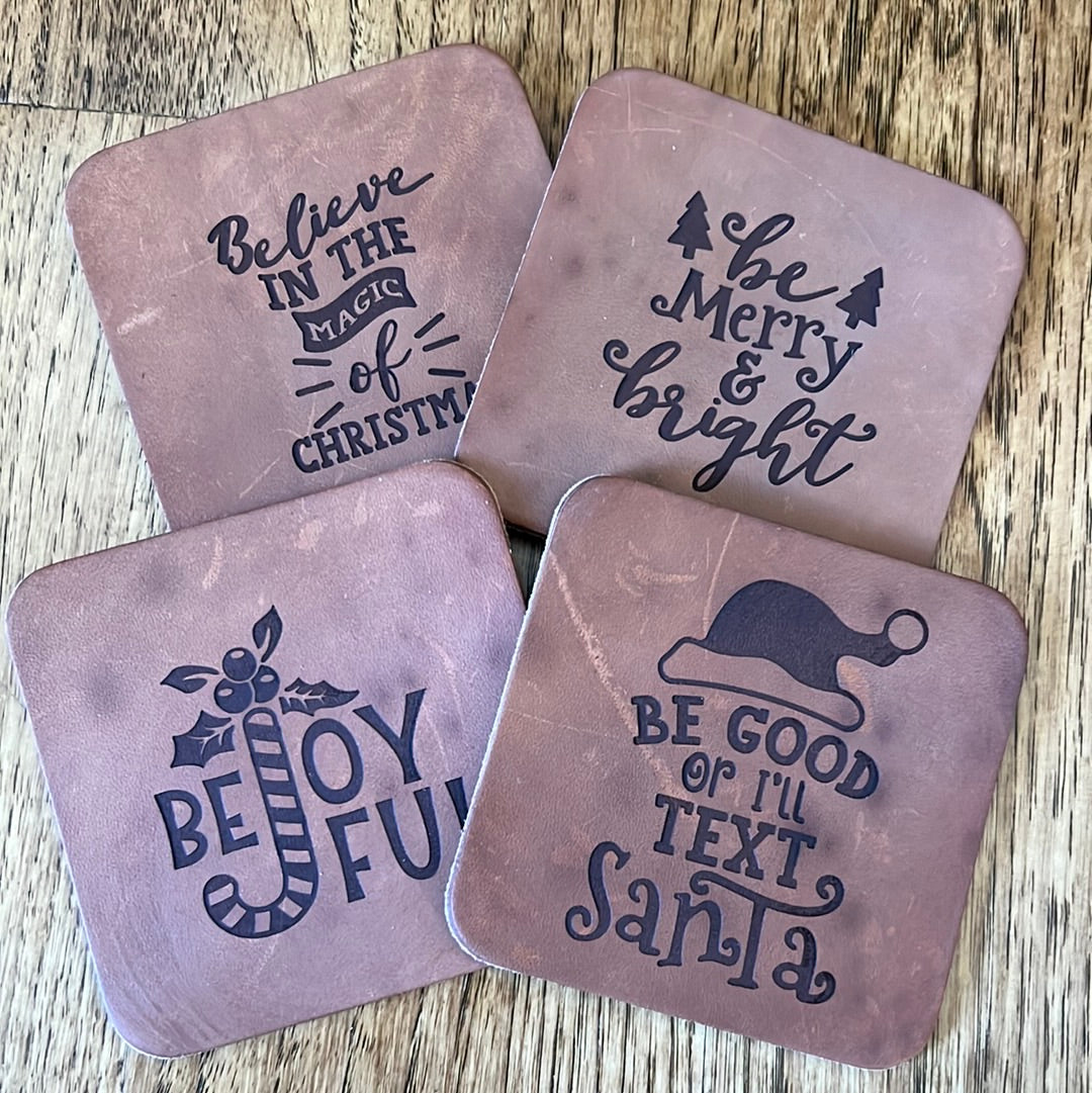 Leather Coasters