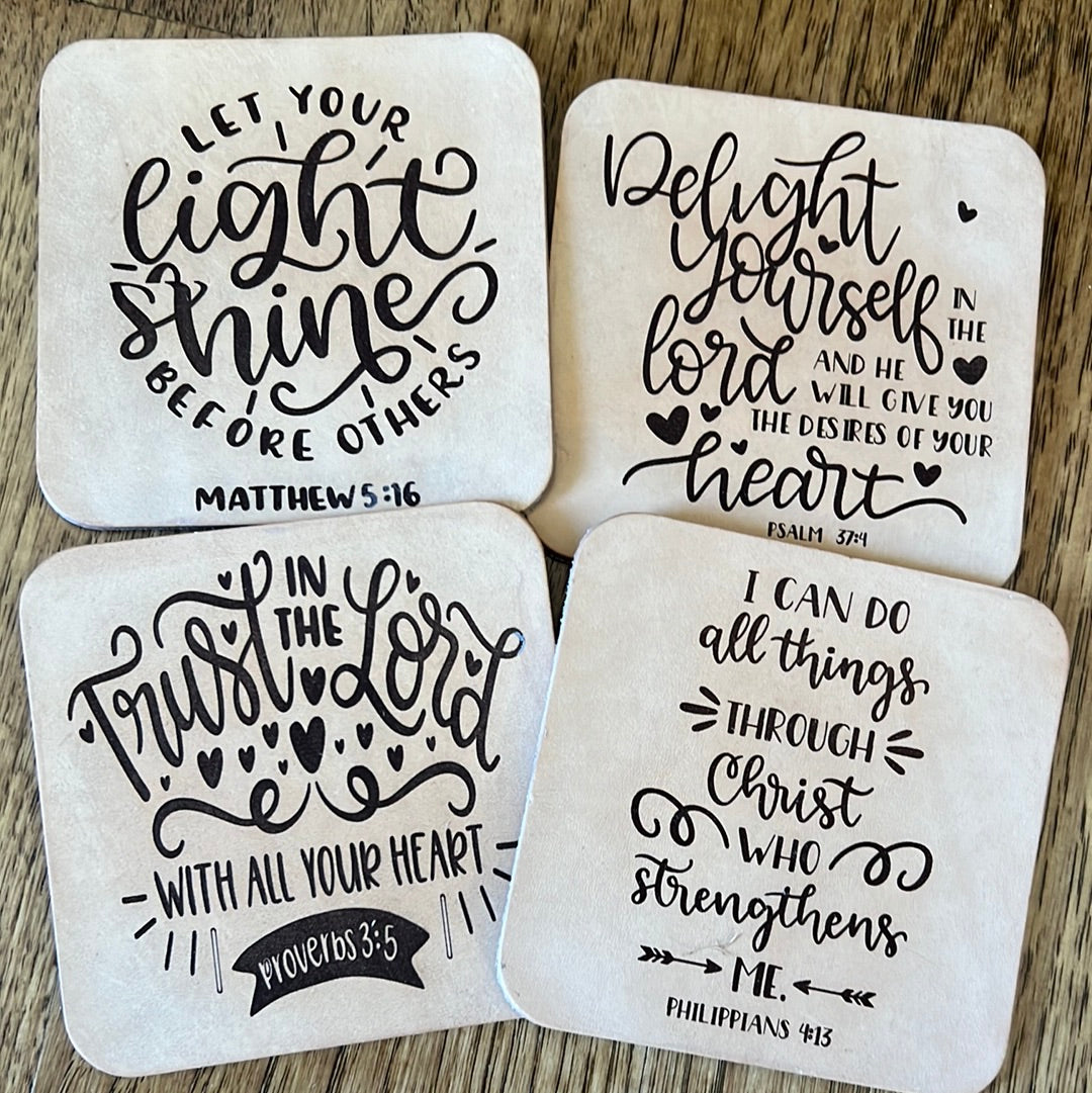 Leather Coasters