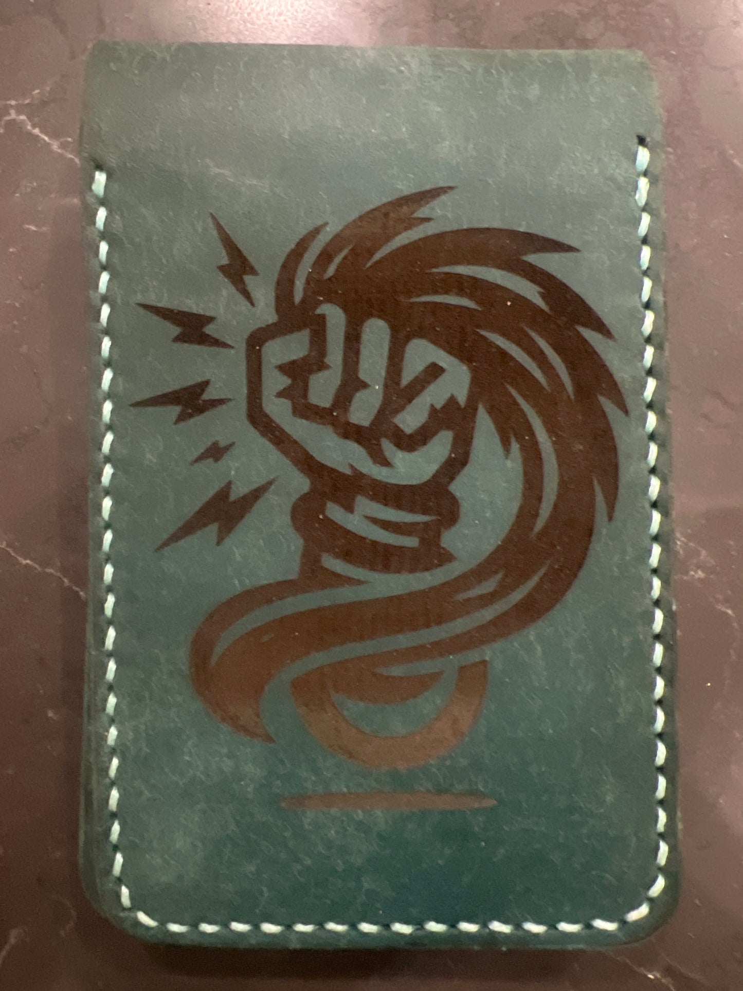 Electricians Leather Notepad Cover