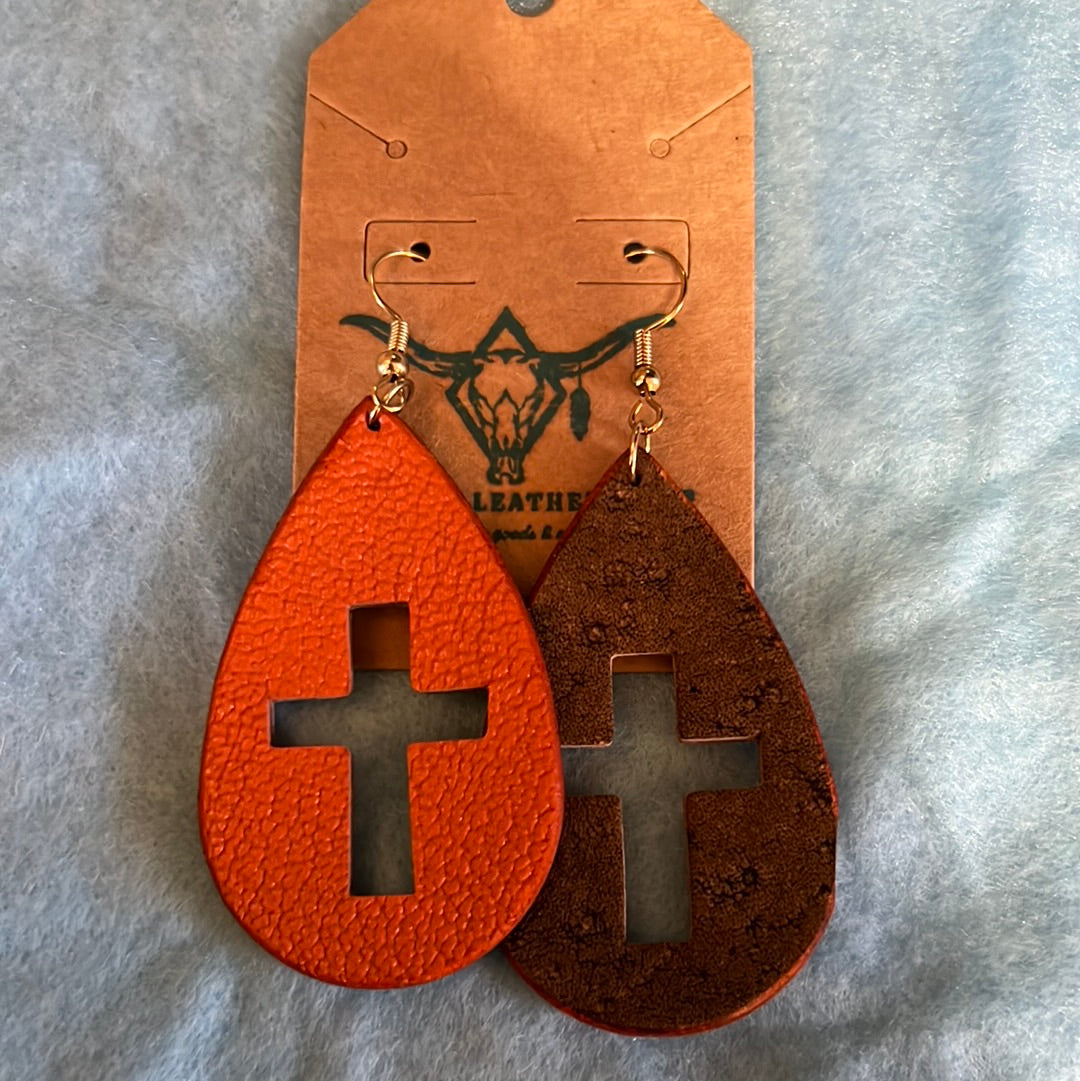 Leather Earrings