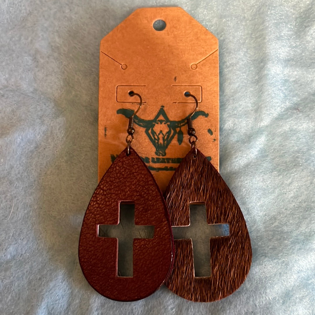 Leather Earrings