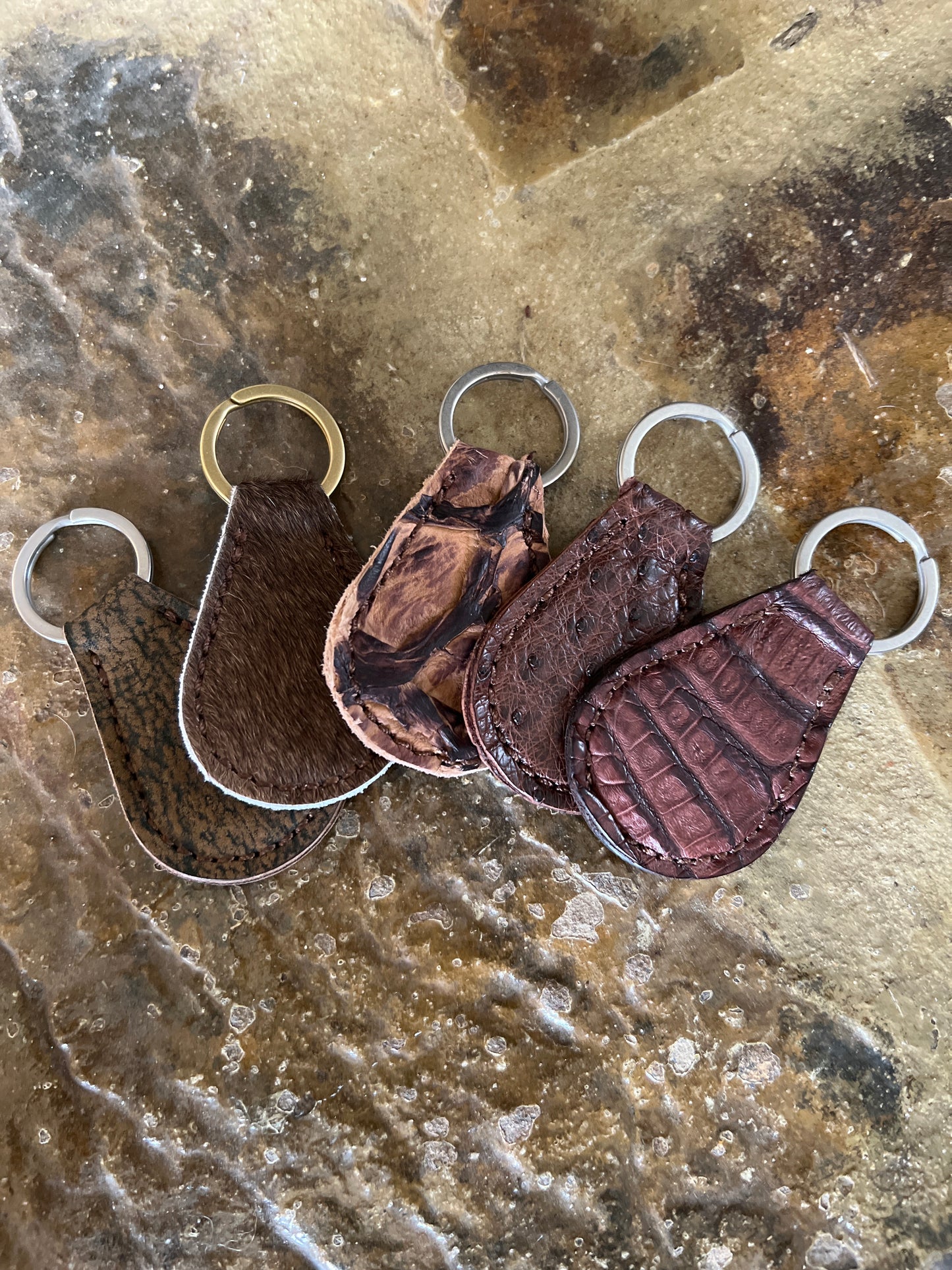 Leather Key Fob