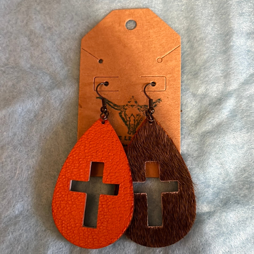 Leather Earrings