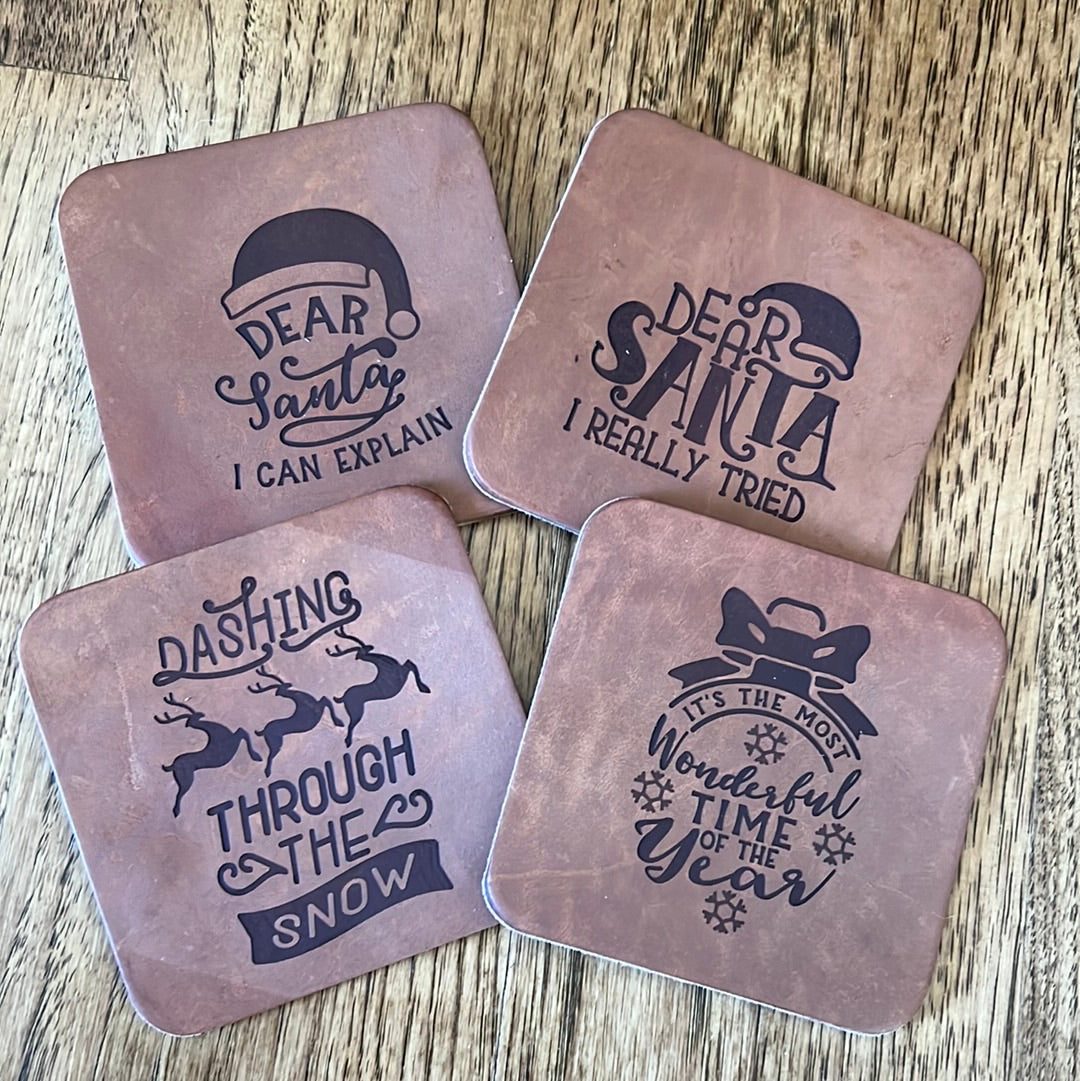 Leather Coasters