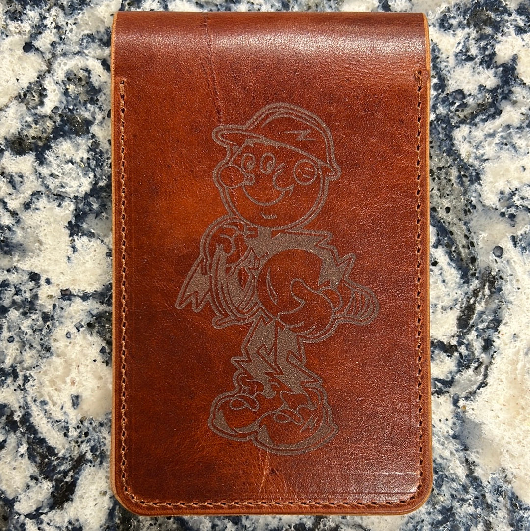 Electricians Leather Notepad Cover
