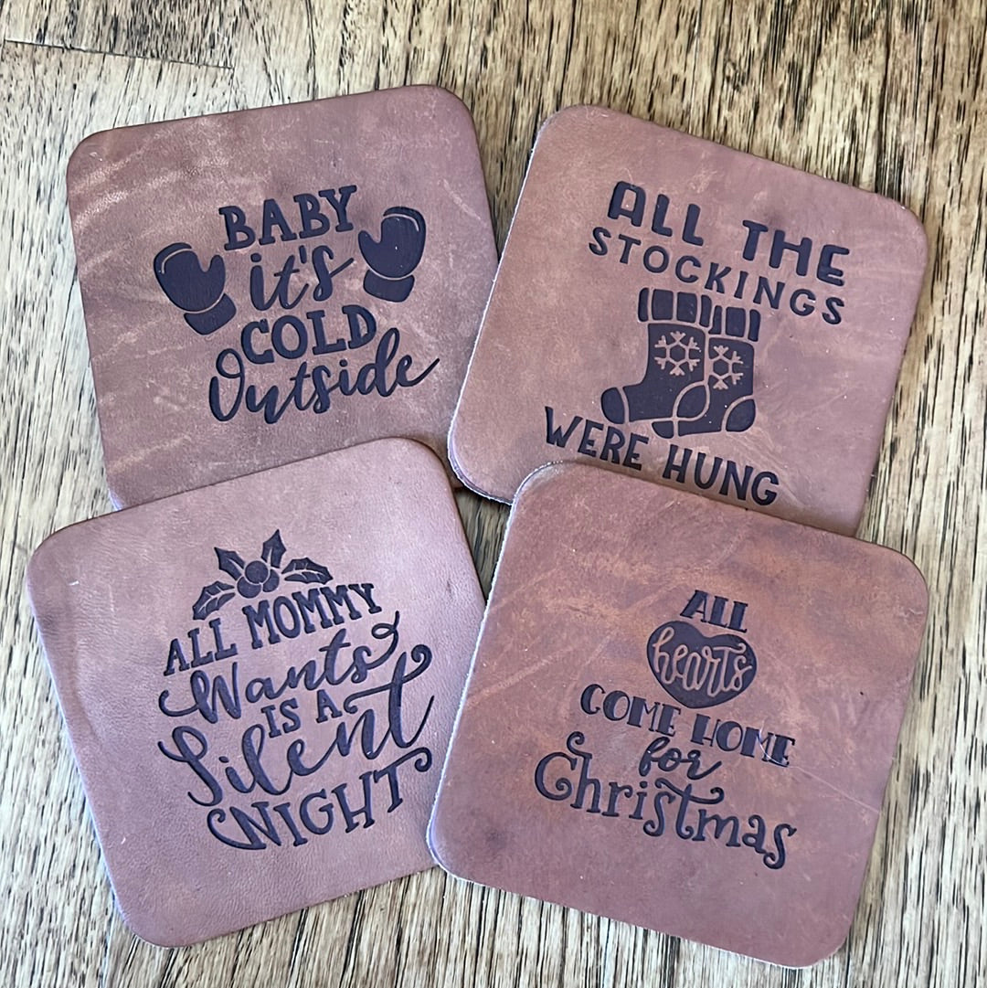 Leather Coasters