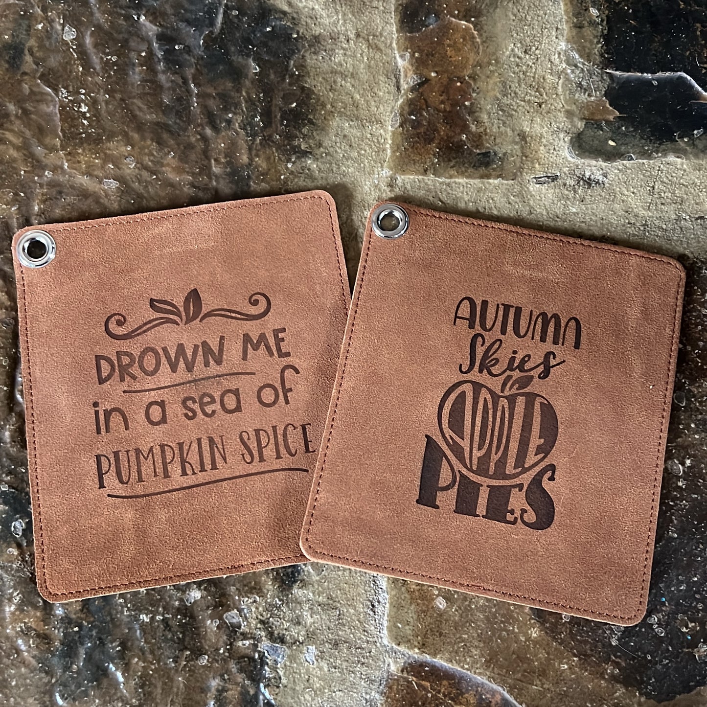 Suede Pot Holder