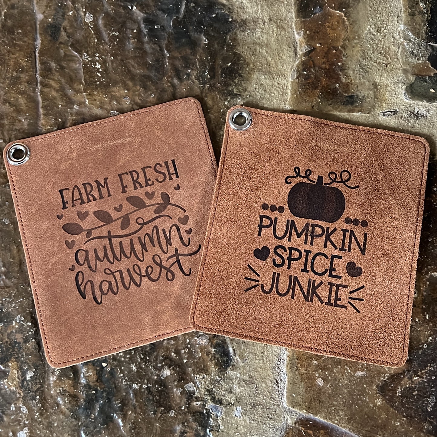 Suede Pot Holder