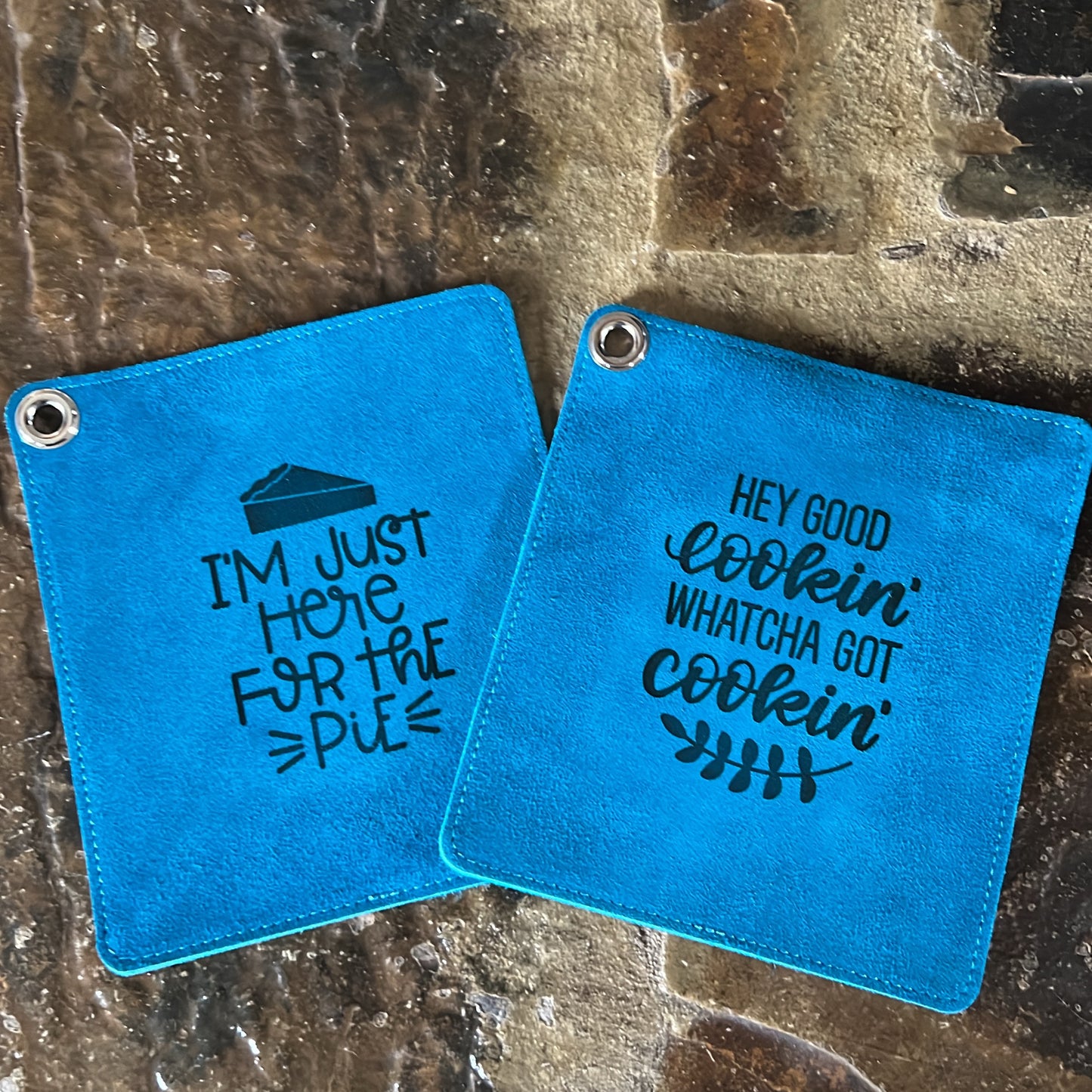 Suede Pot Holder