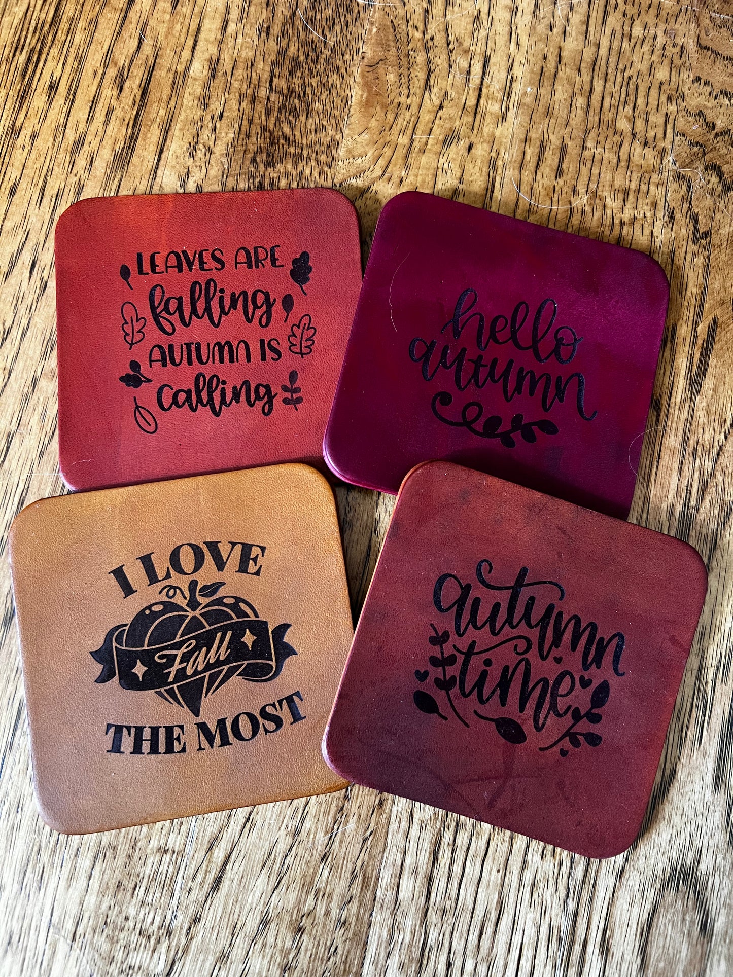Leather Coasters
