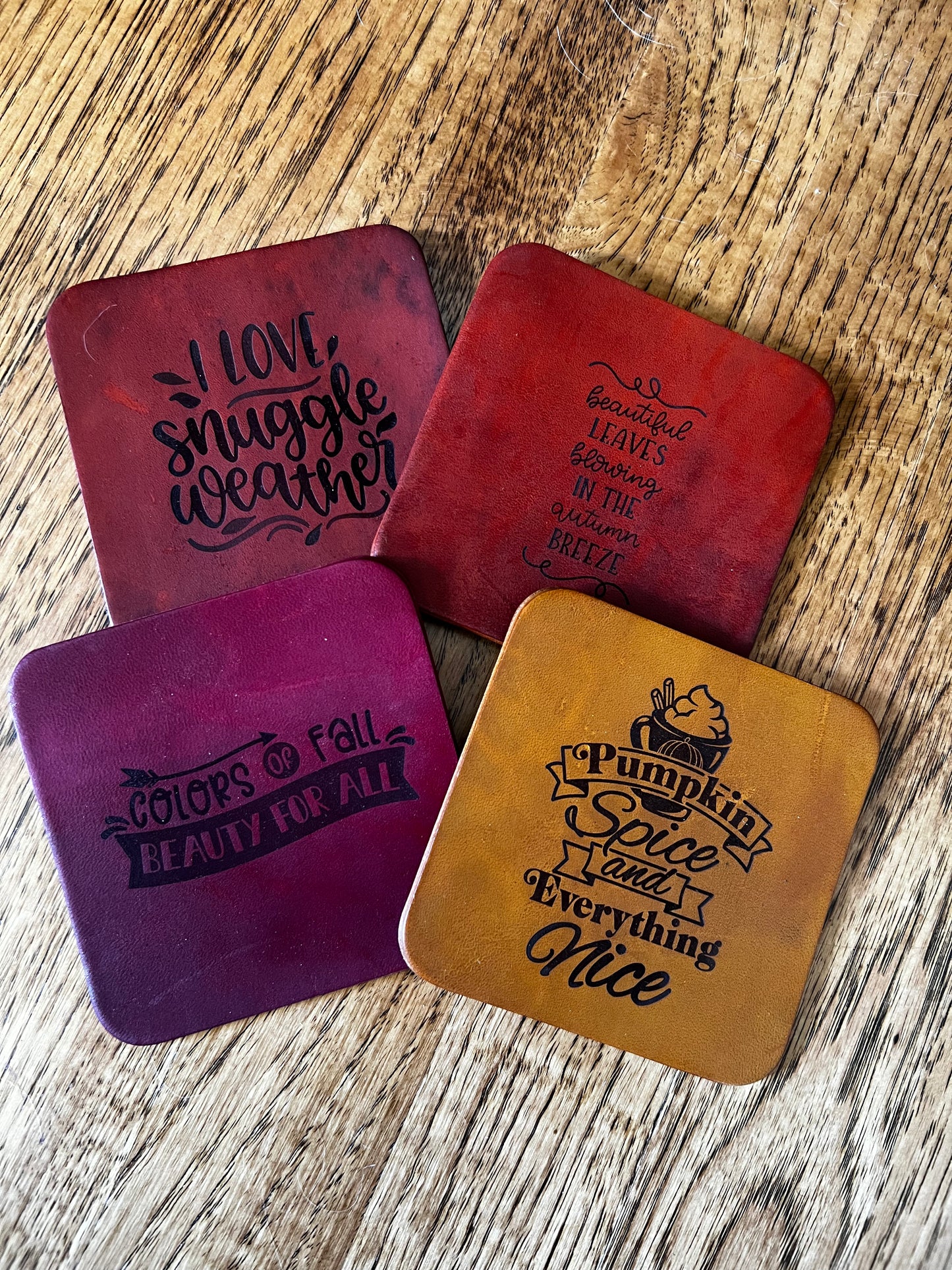 Leather Coasters