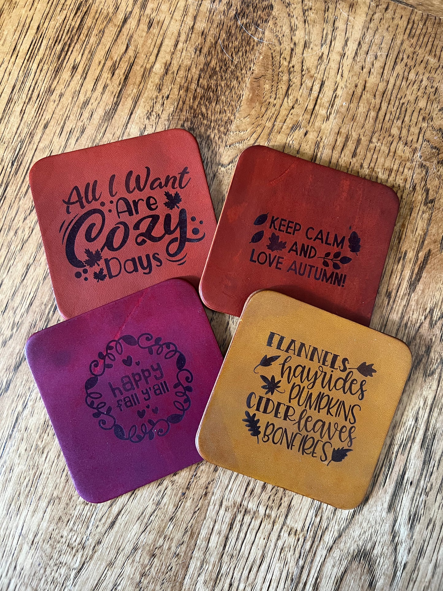 Leather Coasters
