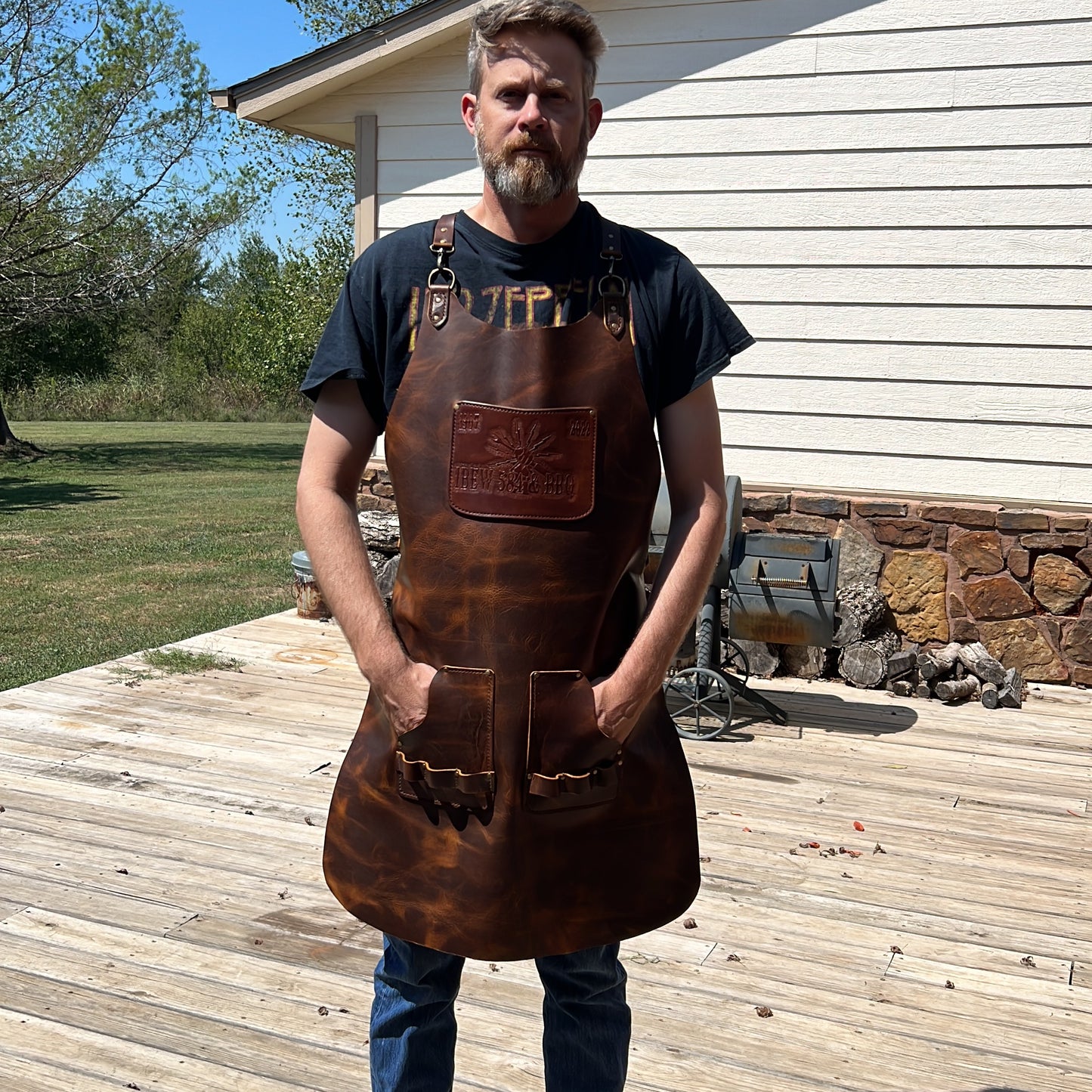 Custom Leather Apron