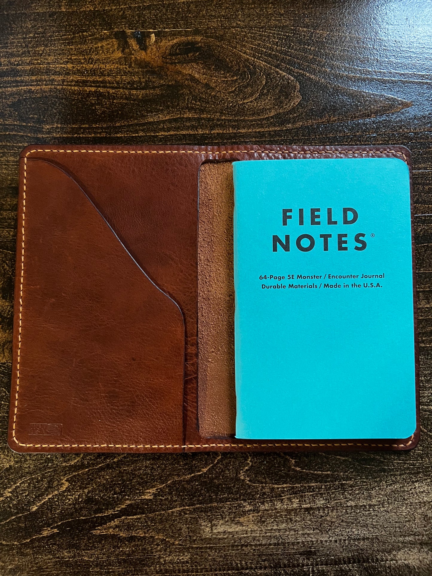 Field Notes D&D Leather Journal Cover