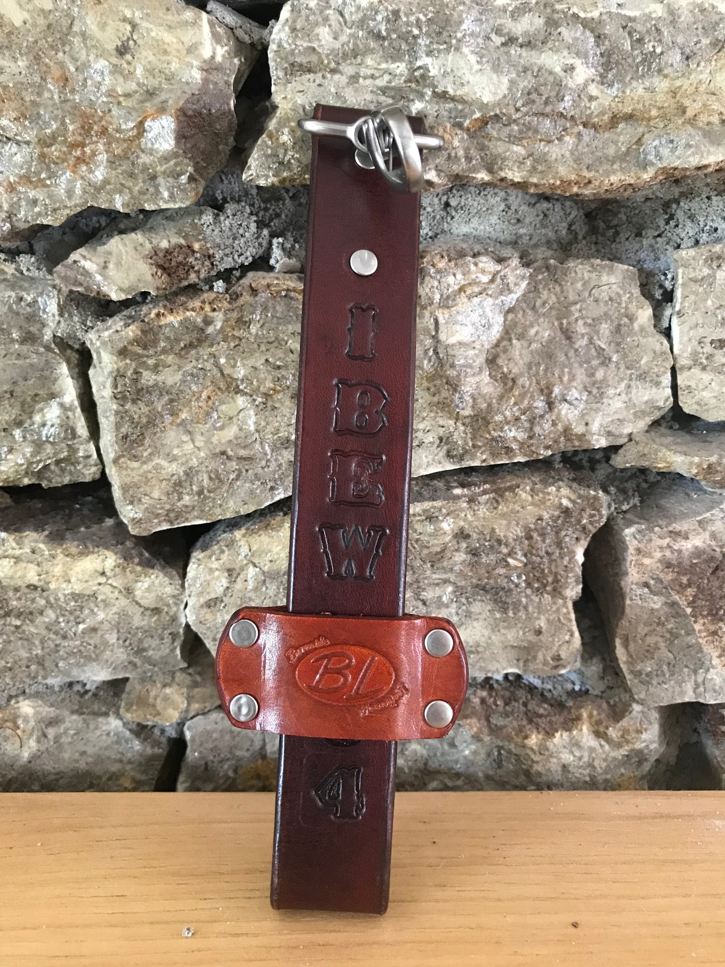 Leather Glove Holder