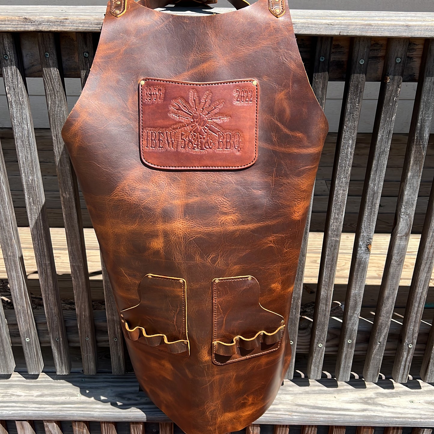 Custom Leather Apron