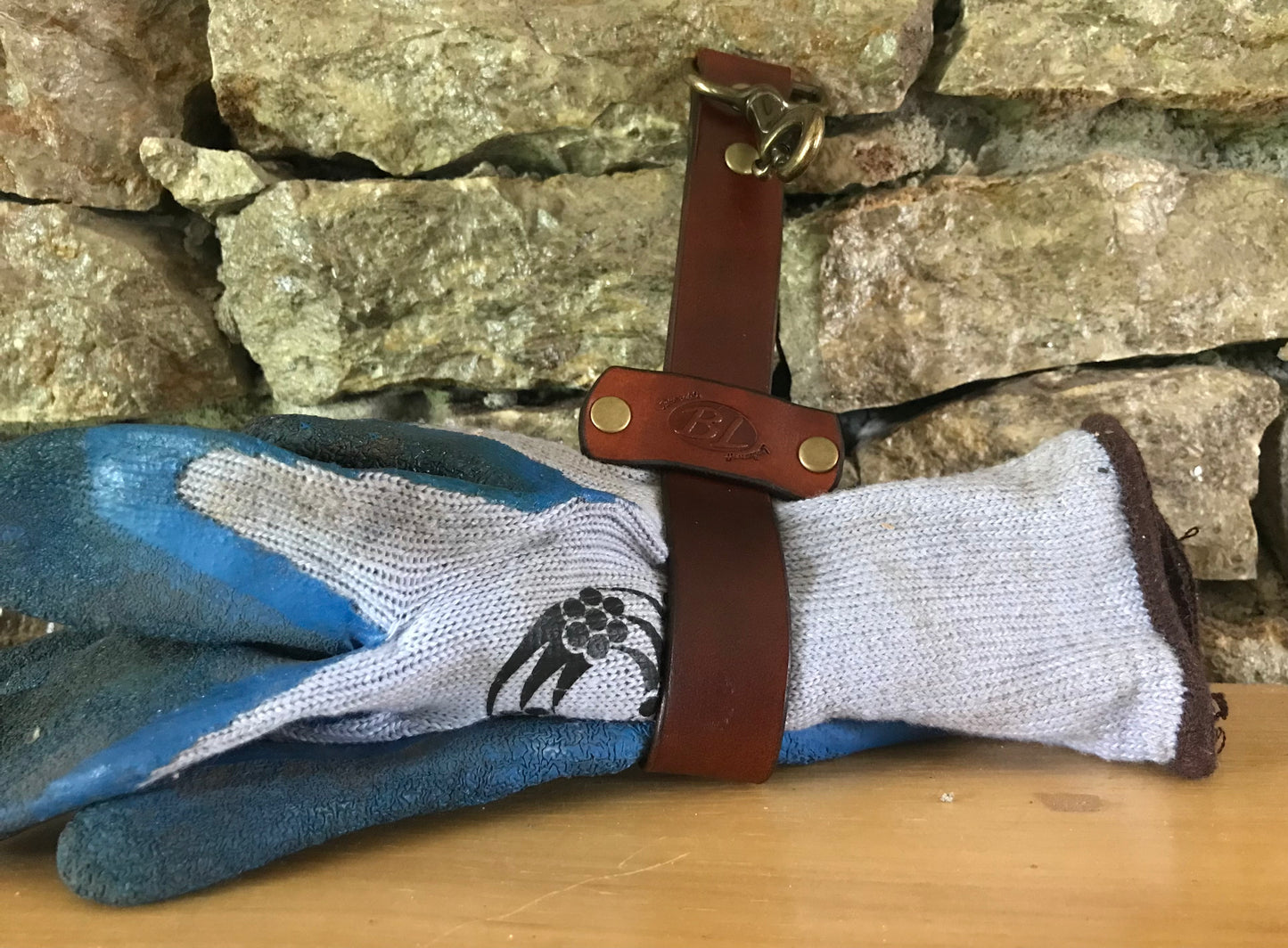 Leather Glove Holder