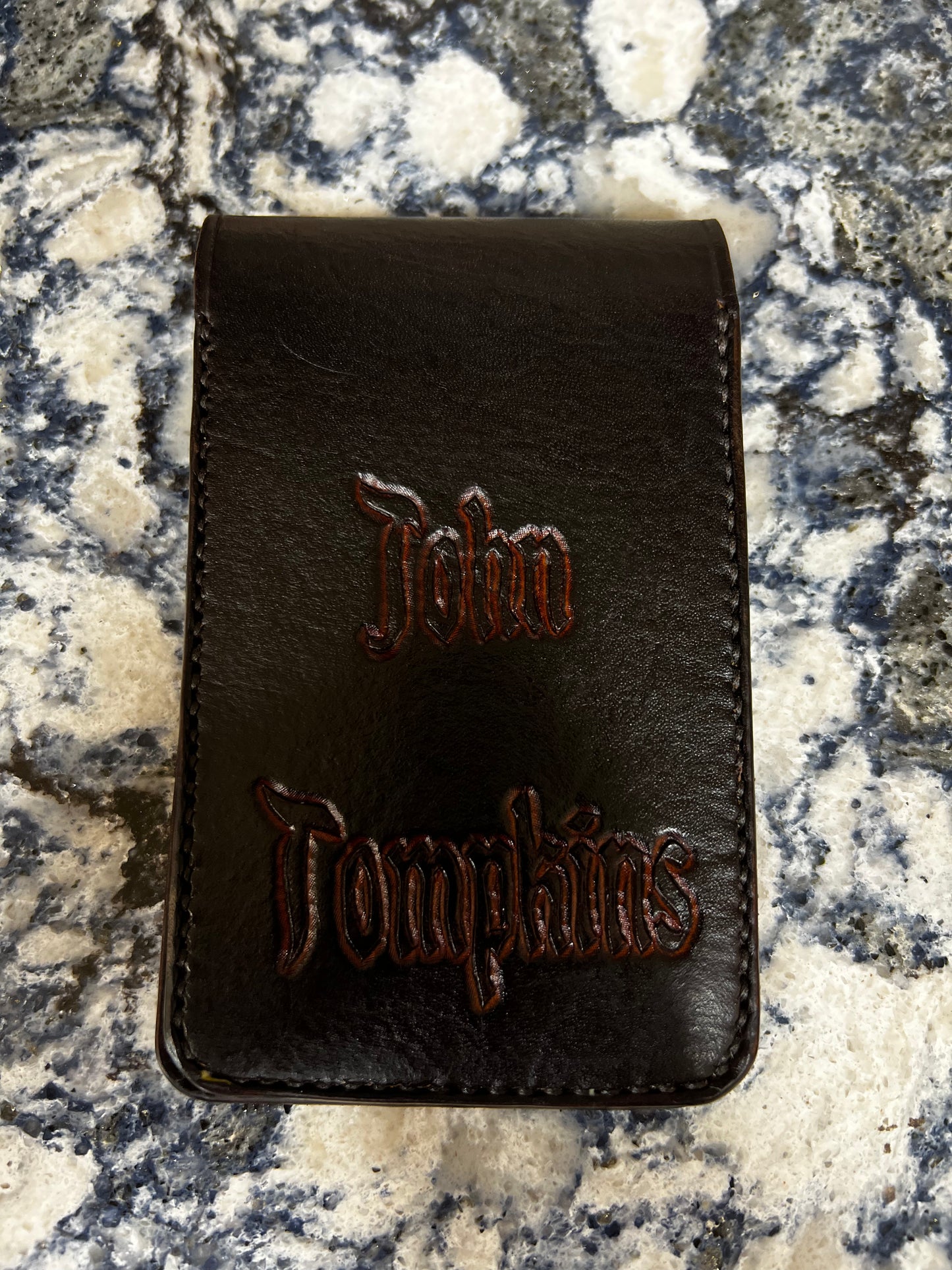 Custom Leather Notepad Cover