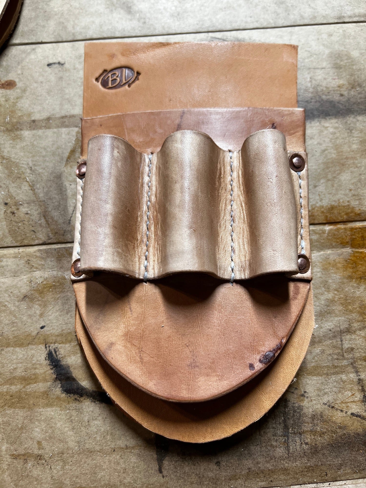 Handmade Leather Tool Pocket By Tanner Bates