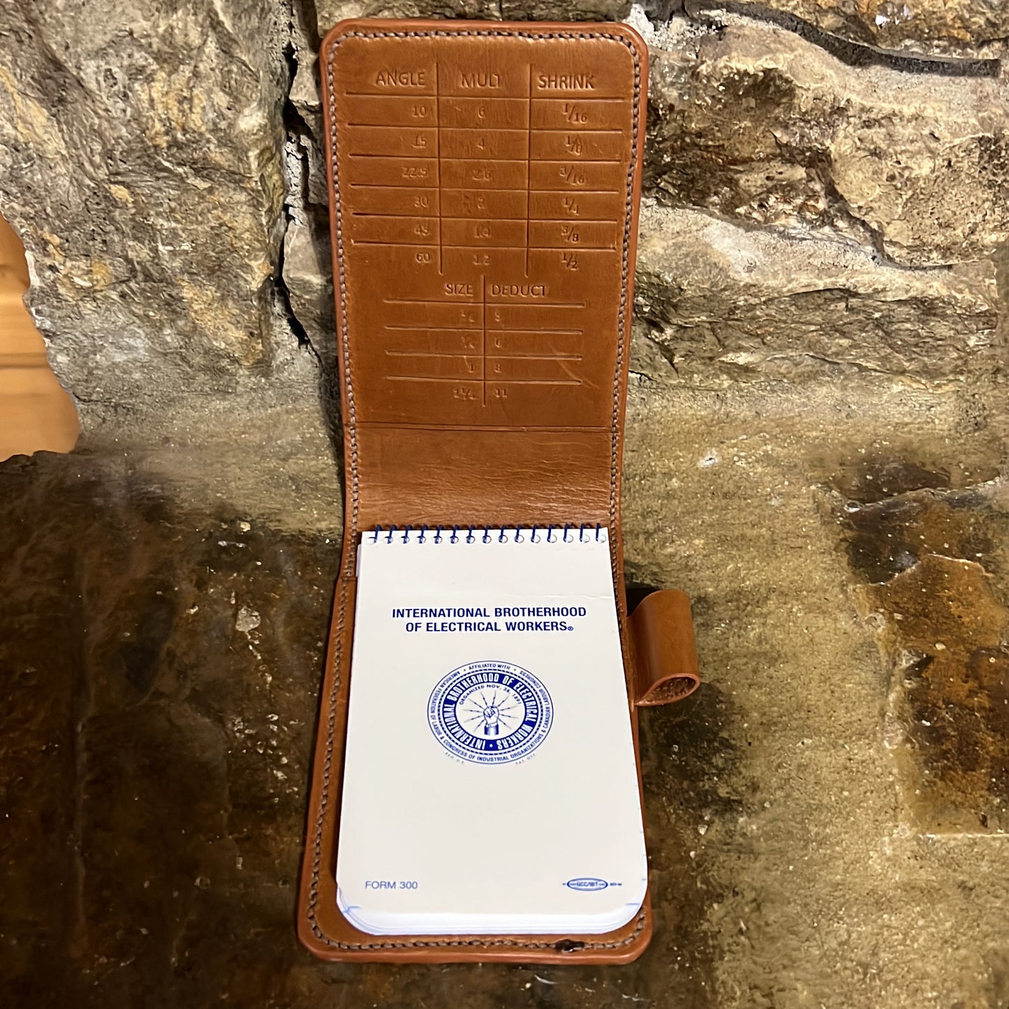 Custom Leather Notepad Cover