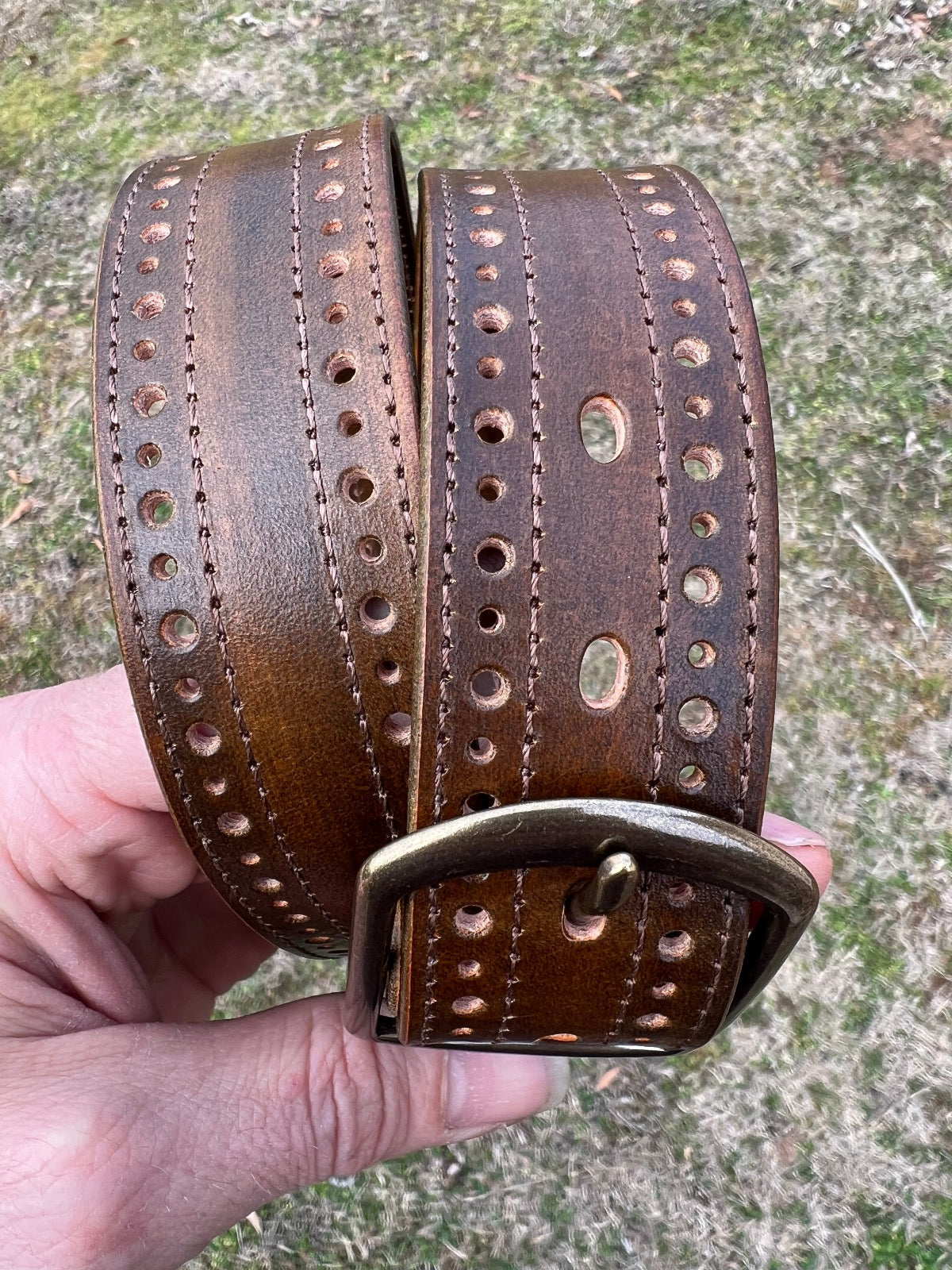 Custom Women's Leather Belt