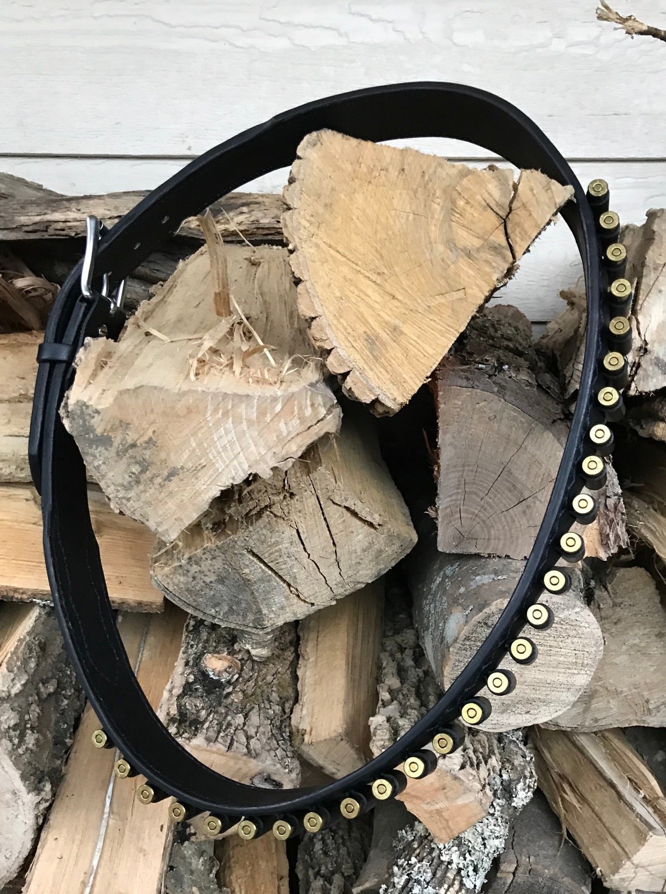 Custom Leather Gun Belt