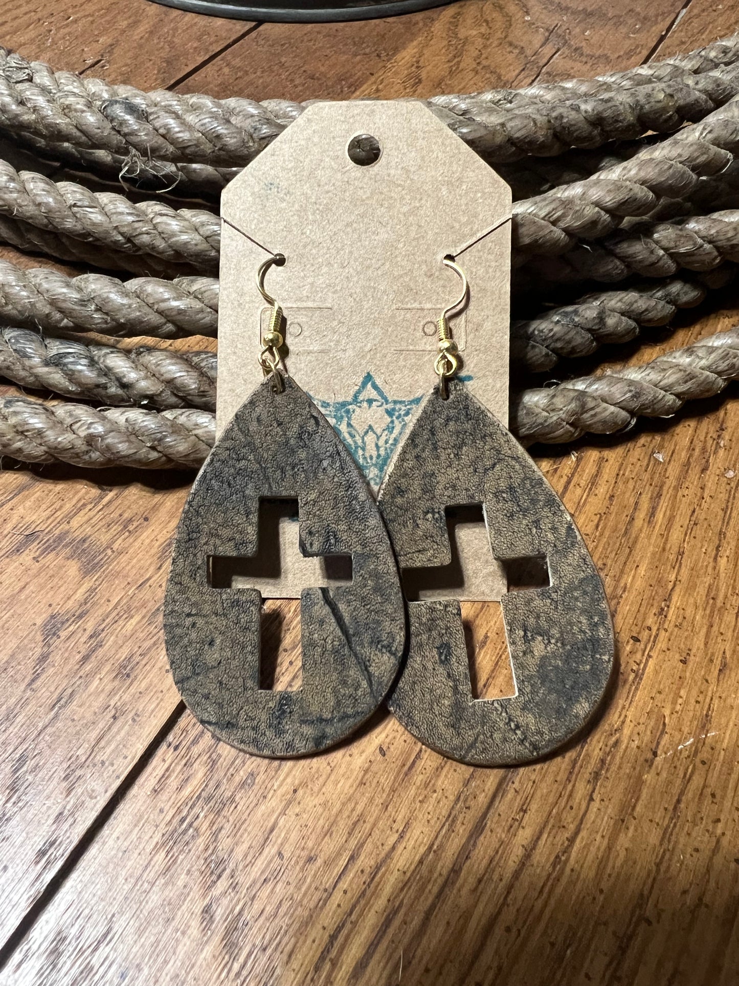 Leather Earrings
