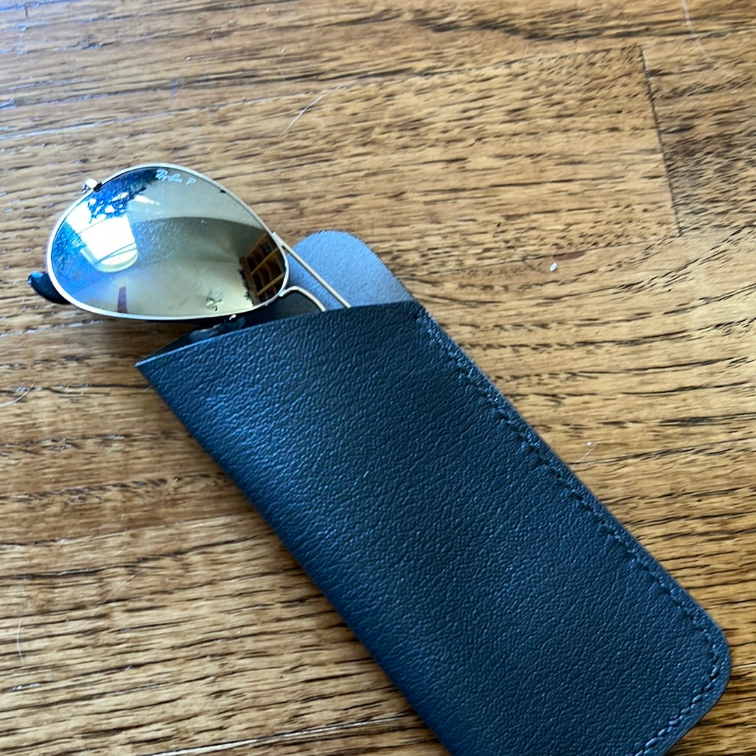Leather Eyeglass Case