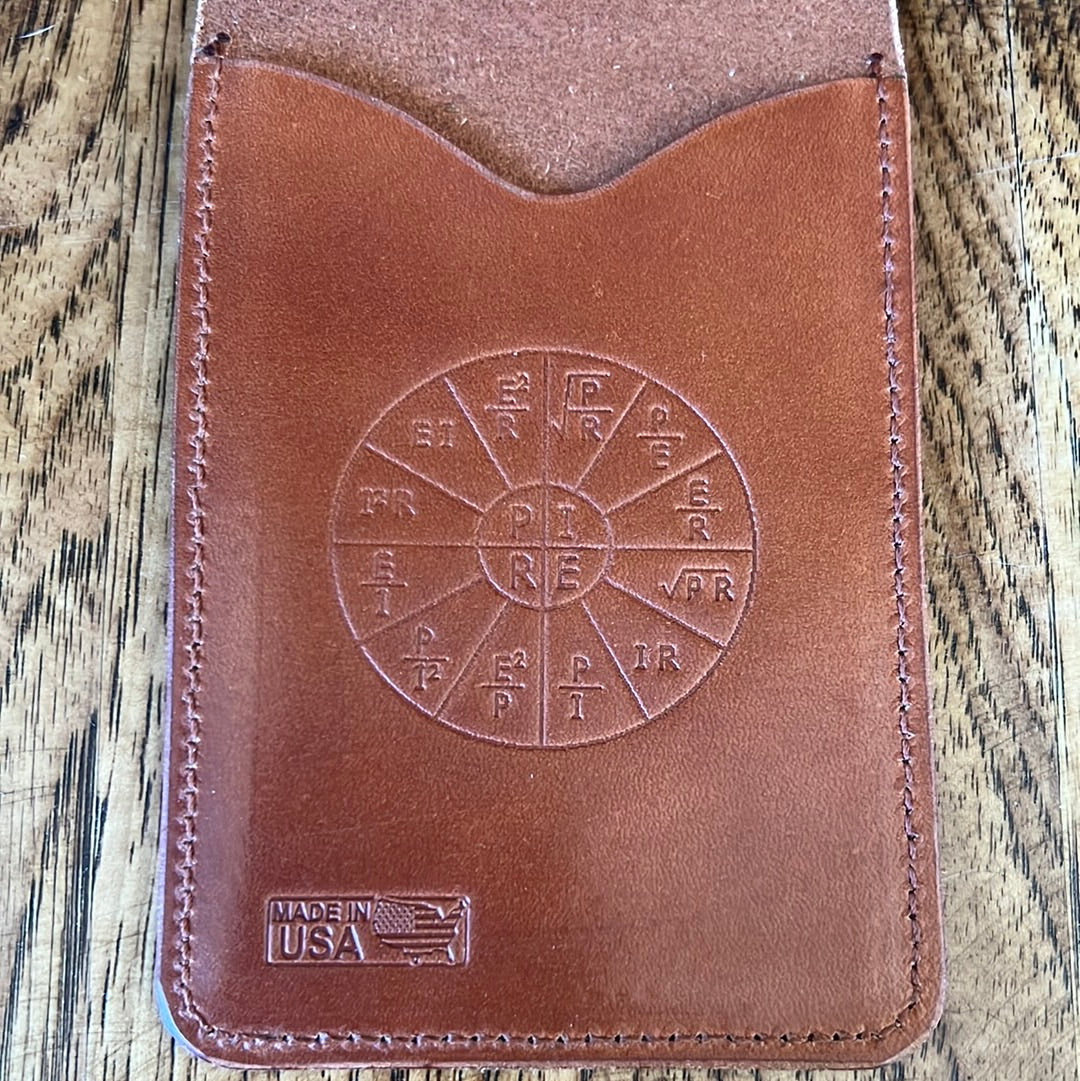 Electricians Leather Notepad Cover