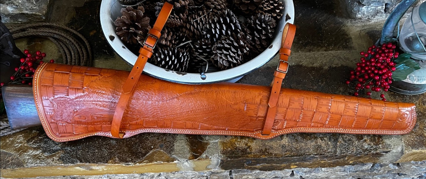 Custom Rifle Scabbard
