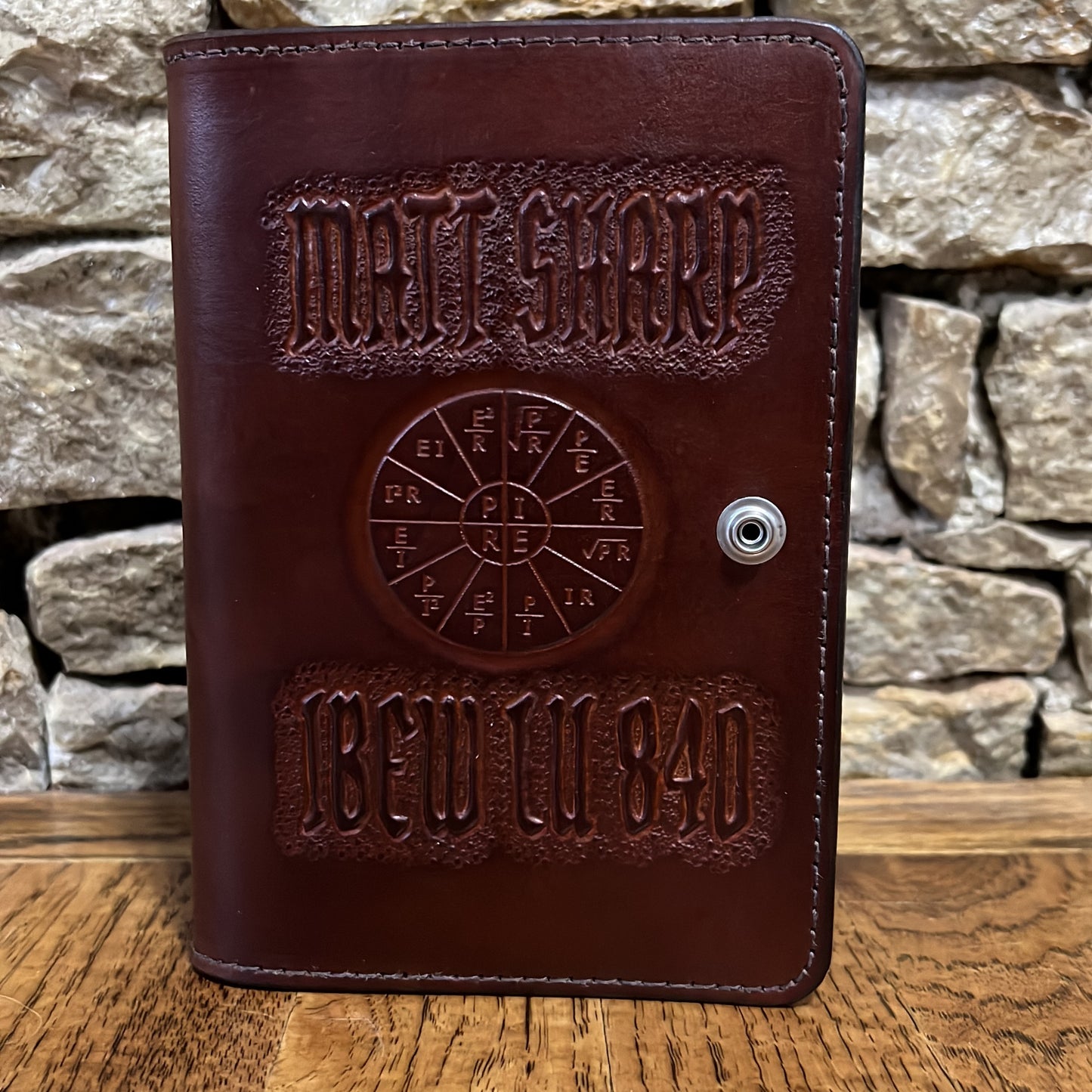 Custom Leather “Ugly’s” Book Cover