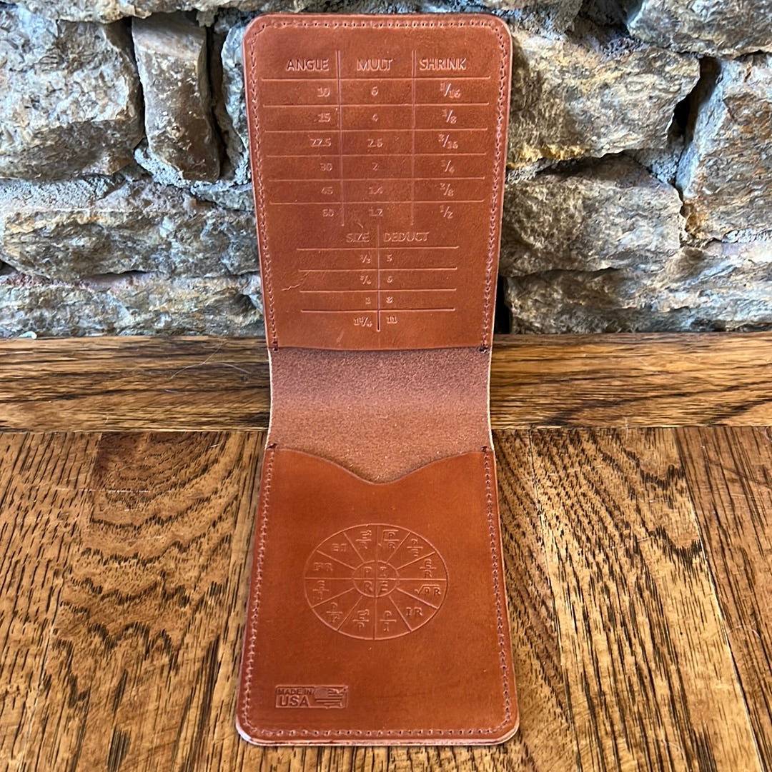 Electricians Leather Notepad Cover