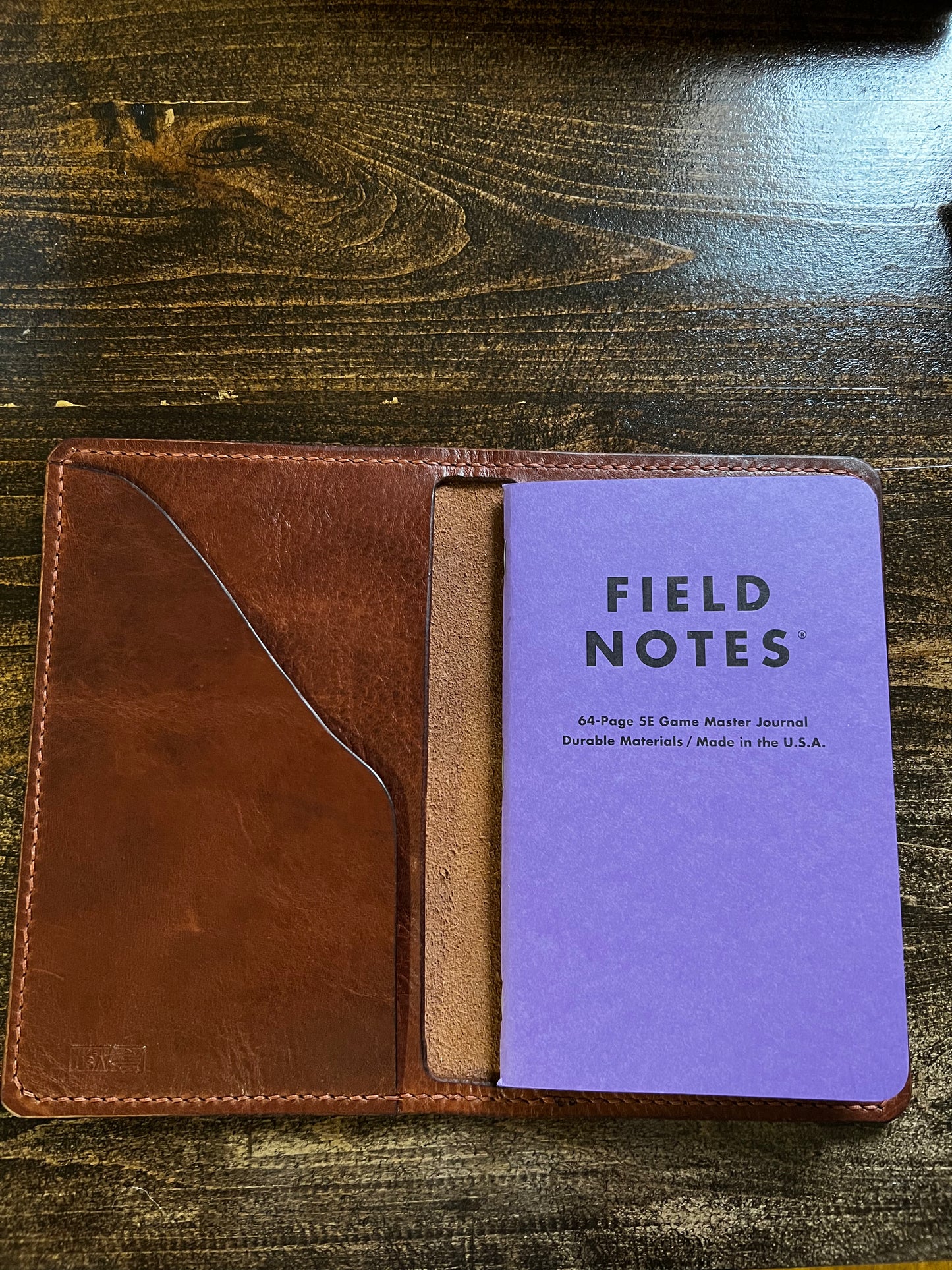 Field Notes D&D Leather Journal Cover