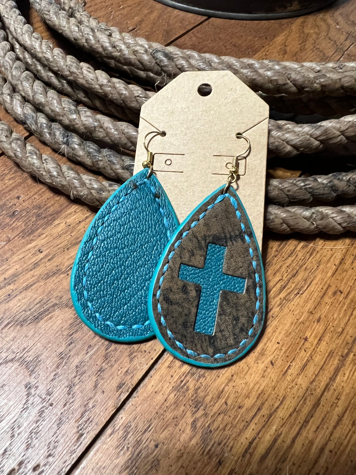 Leather Earrings