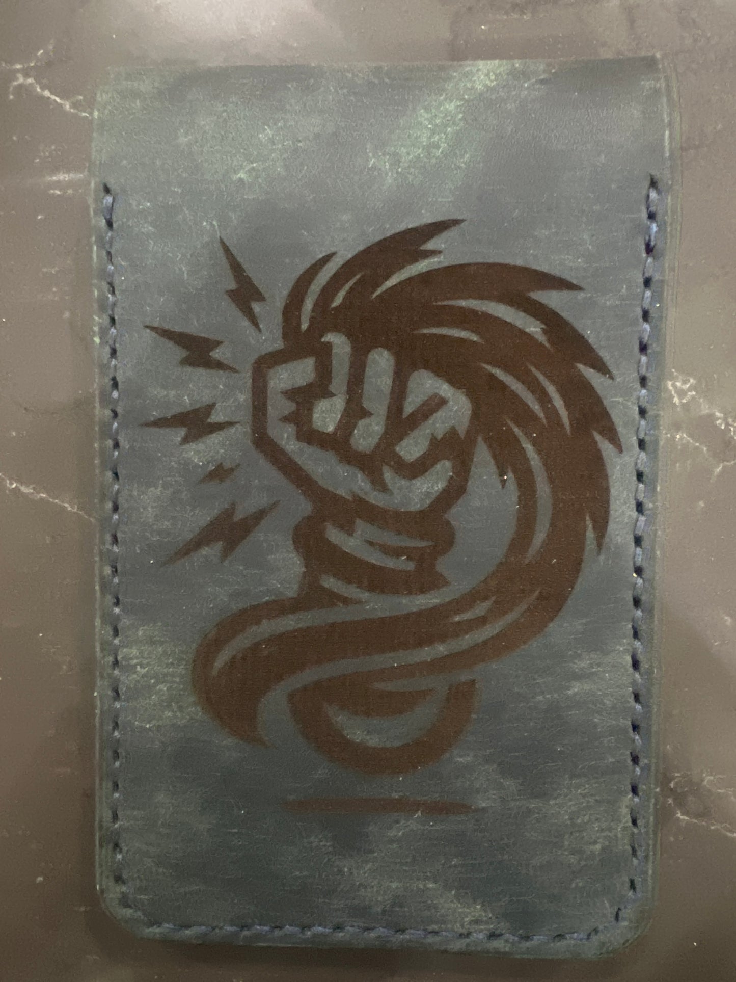 Electricians Leather Notepad Cover