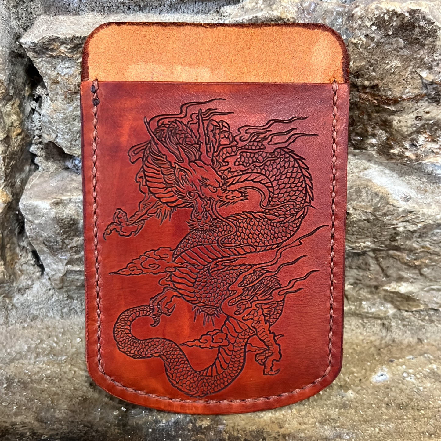 Custom Leather Front Pocket Protector