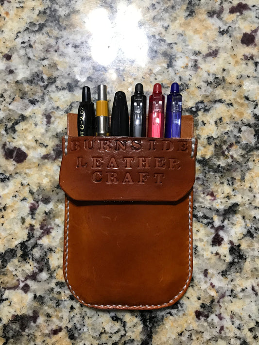 Custom Leather Front Pocket Protector