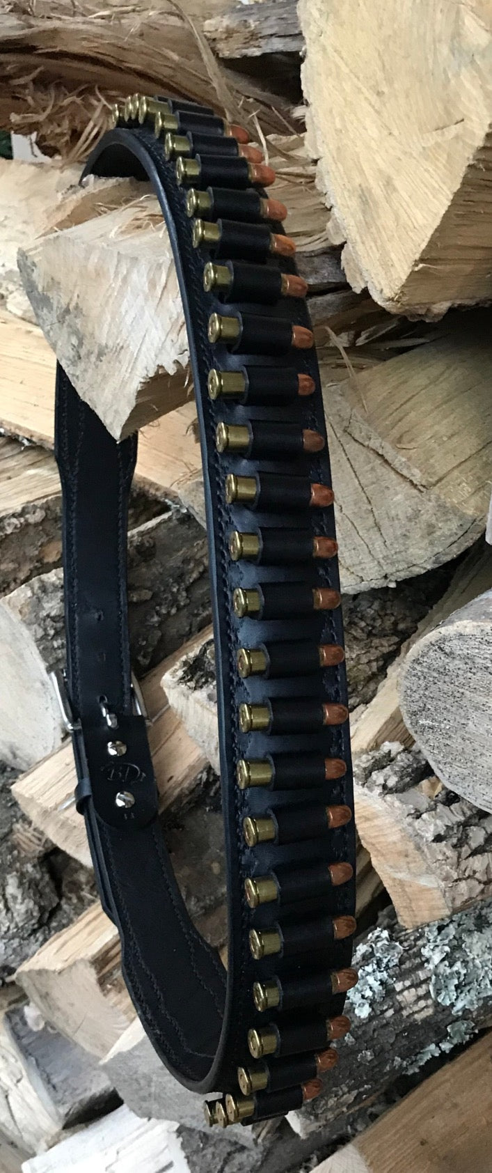 Custom Leather Gun Belt