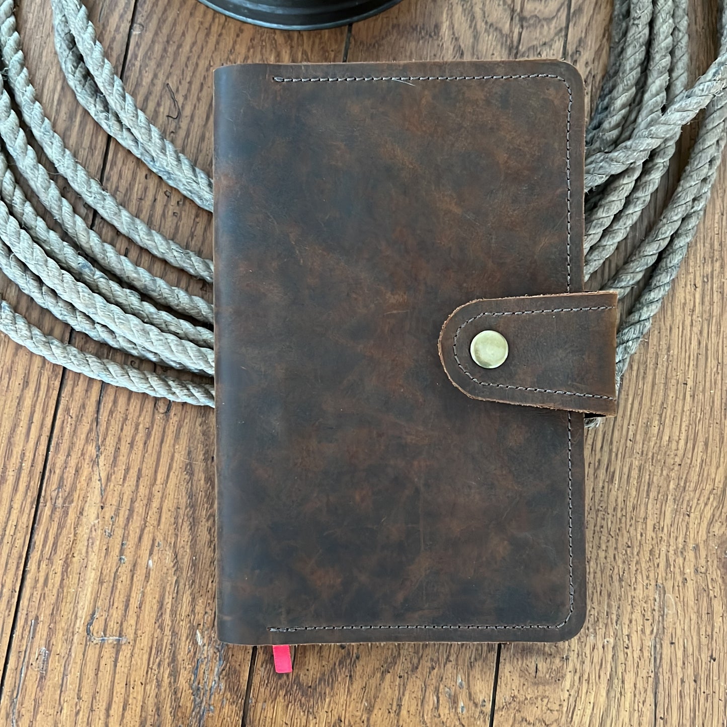 Leather Moleskin notebook cover
